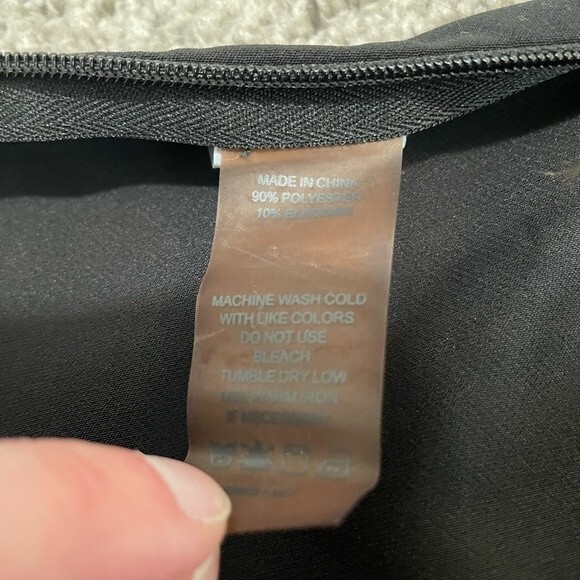 Vince Camuto Black Side Zip Pants Size 4 - Picture 6 of 10